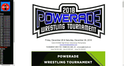 Desktop Screenshot of poweradewrestling.com